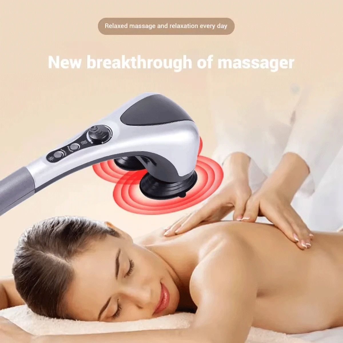 Double Heads Heating Massager - Image 5